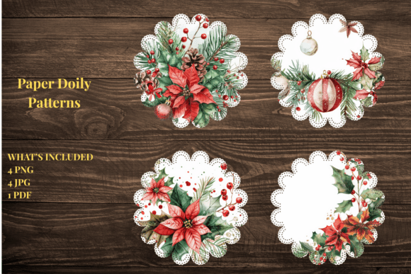 Bring Holiday Magic to Life with Christmas Paper Doily Patterns