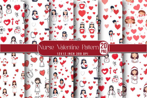 Nurse Valentine Pattern – A Creative Resource for Designers and Makers